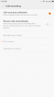 Call recording - Xiaomi Mi Max review