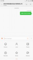 The MIUI messaging app - Xiaomi Mi Max review