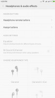 Audio settings - Xiaomi Mi Max review