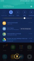 The notification drawer - Xiaomi Mi Note 2 review