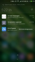 The notifications - Xiaomi Redmi 3 Pro review