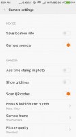 settings - Xiaomi Redmi 3 Pro review