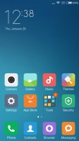 The MIUI homescreens - Xiaomi Redmi 3 review