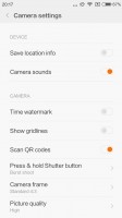 Camera UI - Xiaomi Redmi 3 review