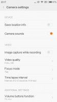 Camcorder UI - Xiaomi Redmi 3 review