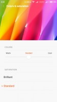 Screen color settings - Xiaomi Redmi 3s Prime preview