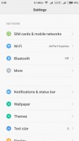 Settings - Xiaomi Redmi 3s Prime preview