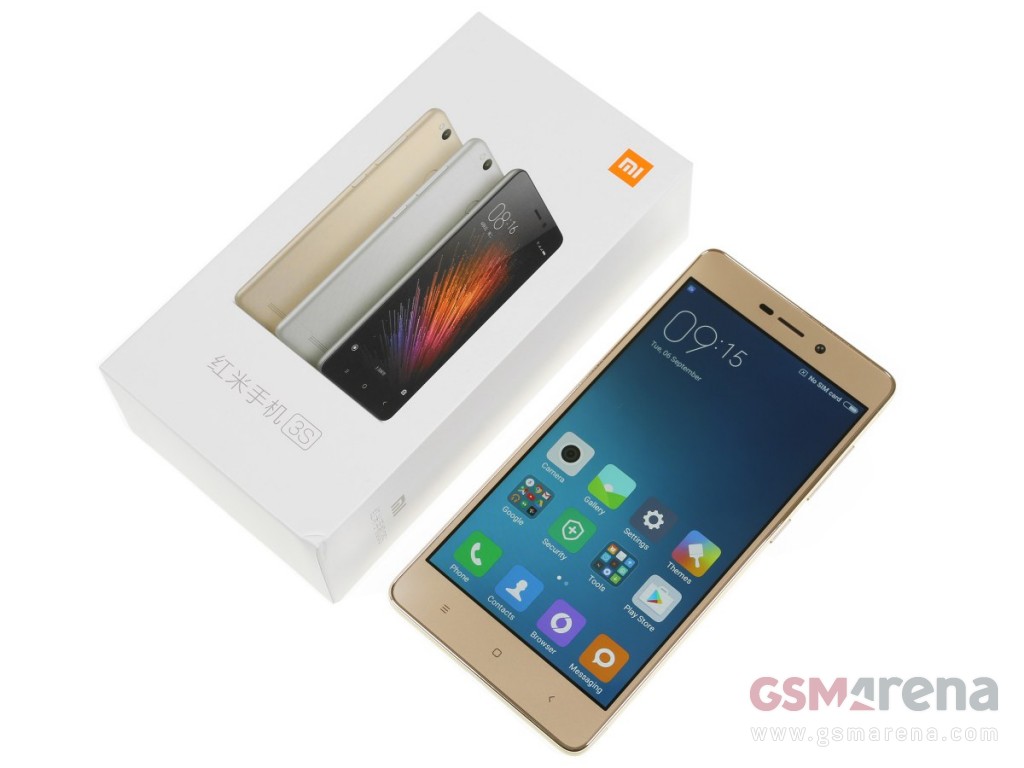 Xiaomi Redmi 3s pictures, official photos