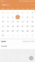 Calendar - Xiaomi Redmi 3S review