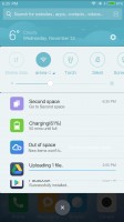 The notification drawer - Xiaomi Redmi 4 Prime review