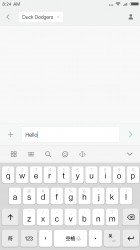 Messaging: Sending a message - Xiaomi Redmi Note 4 review