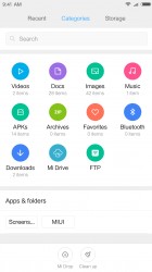 Explorer: Files by type - Xiaomi Redmi Note 4 review