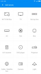 Mi Remote: Many device types are supported - Xiaomi Redmi Note 4 review