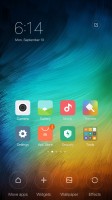 Customizing the homescreen - Xiaomi Redmi Pro  review