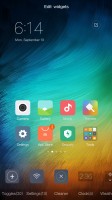 Customizing the homescreen - Xiaomi Redmi Pro  review