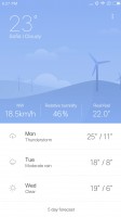 Weather - Xiaomi Redmi Pro  review