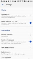 The Messaging app - ZTE Axon 7 review