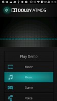 Dolby Atmos settings - ZTE Axon 7 review