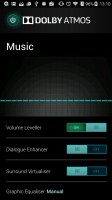 Dolby Atmos settings - ZTE Axon 7 review