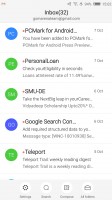 Clean and simple email app - Nubia Z11 review