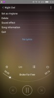 Music player looks great - Nubia Z11 review