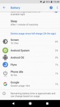 Old 'Device usage' list can be brought back - Android 8.0 Oreo review