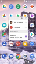 Notification content shown upon long press - Android 8.0 Oreo review