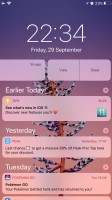 Notification Center - Apple iPhone 8 Plus review