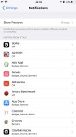 Settings - Apple iPhone 8 Plus review