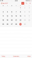 Calendar - Apple iPhone 8 Plus review