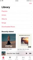 Music app - Apple iPhone 8 Plus review