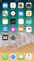 The homescreen - Apple iPhone 8 review