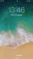 The lockscreen - Apple iPhone 8 review