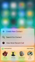 Using 3D Touch across the interface - Apple iPhone 8 review
