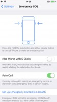 Configuring SOS - Apple iPhone 8 review