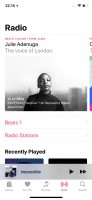 Music app - Apple iPhone X review