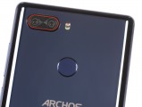 Glossy back. - Archos Diamond Omega review