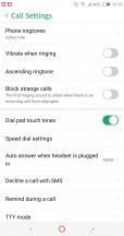 Phone app and contacts - Archos Diamond Omega review