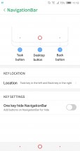 Navigation bar settings - Archos Diamond Omega review