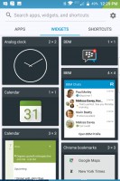 Widgets - Blackberry Keyone review