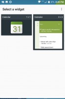 Select a widget - Blackberry Keyone review