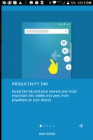 Productivity Tab - Blackberry Keyone review