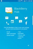 BlackBerry Hub Intro - Blackberry Keyone review