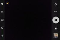 Night mode logo will show in corner - Blackberry Keyone review