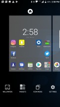 Launcher menu - BlackBerry Motion review