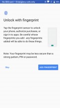 Fingerprint scanner - BlackBerry Motion review