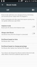 Boost mode: Settings - BlackBerry Motion review