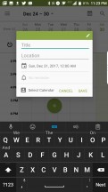 Calendar: New reminder - BlackBerry Motion review