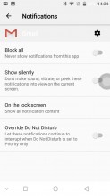 Notification shade, quick toggles and notification manger - Doogee Mix review