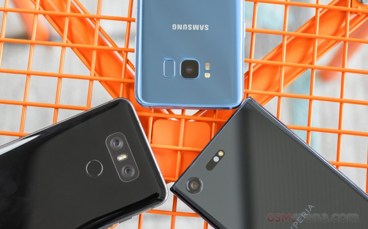 LG G6 vs. Galaxy S8 vs. Xperia XZ Premium review